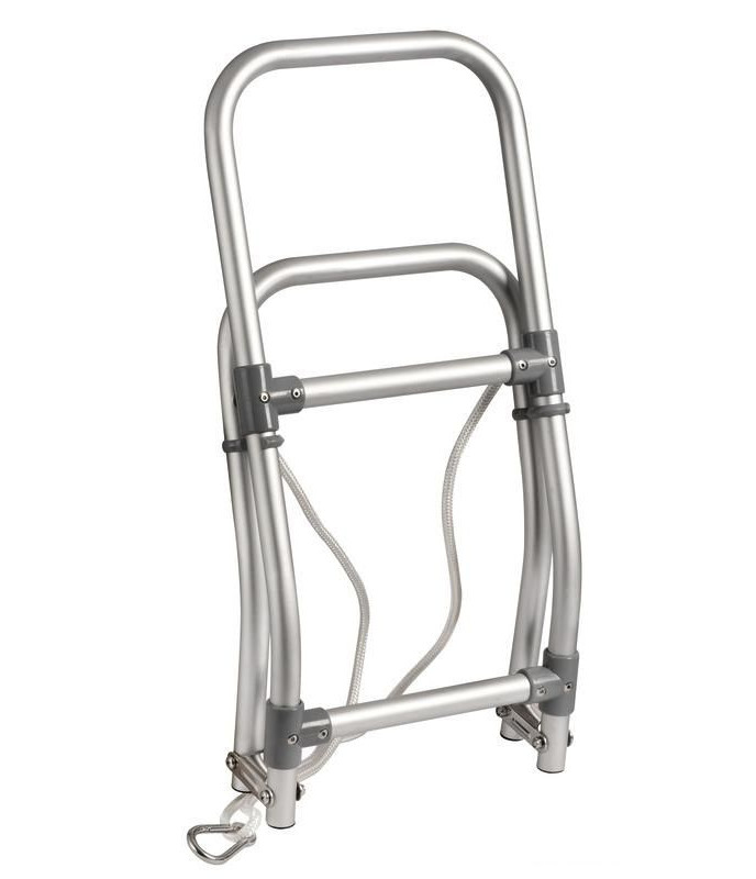 Ladder for inflatable boats in aluminum - 3 steps