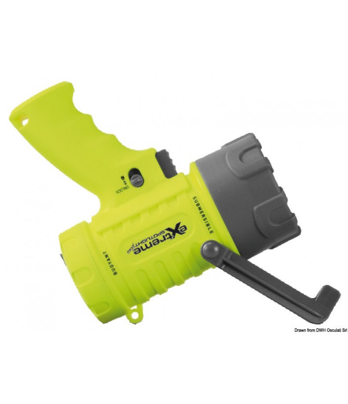 Torcia LED impermeabile Extreme Plus ricaricabile - 1400 Lmn