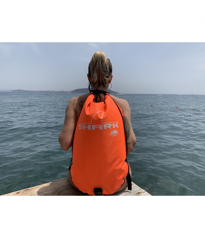 Emergency float - SHARK inflatable waterproof backpack