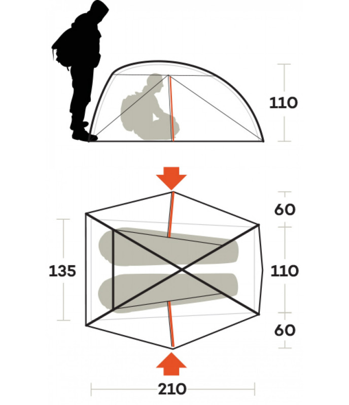Ferrino Tenda Nemesi 2 Pro