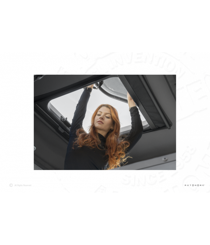 Autohome Tenda da tetto AIR-SKY 360° Medium - Black Storm