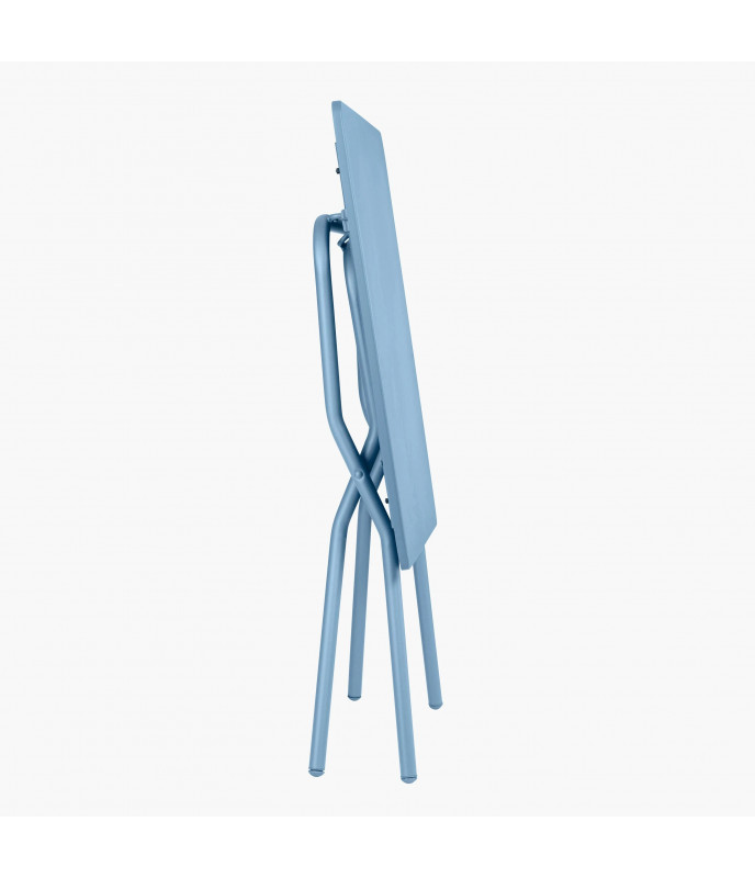 Lafuma square table Balcony II Colorblock Galvanized steel Ciel
