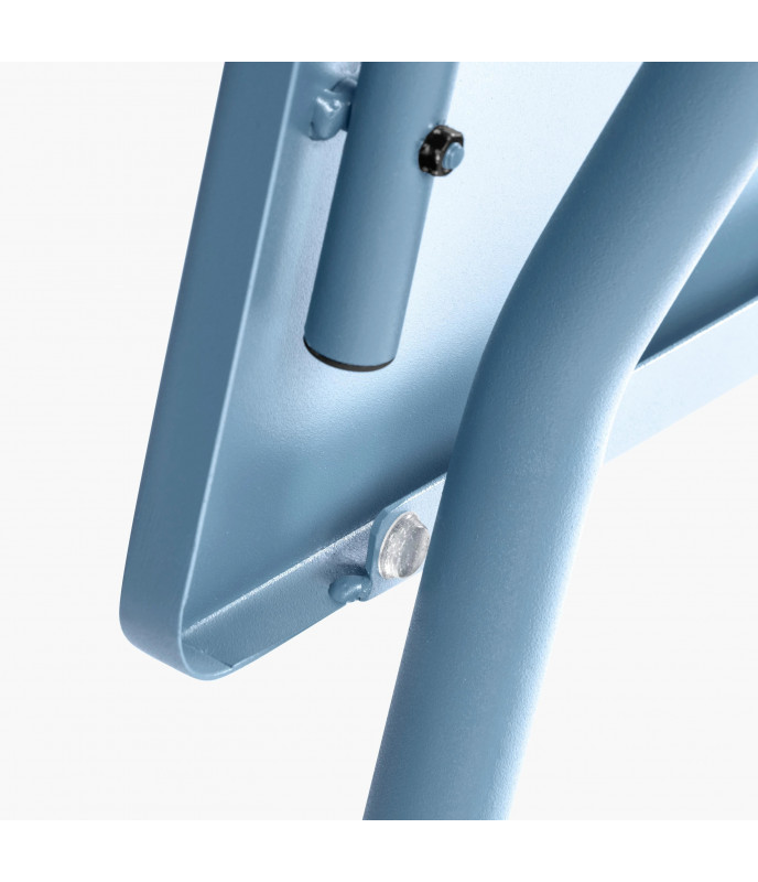 Lafuma square table Balcony II Colorblock Galvanized steel Ciel