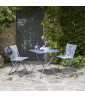Lafuma square table Balcony II Colorblock Galvanized steel Ciel