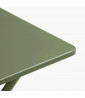 Lafuma tavolo quadrato Balcony II Colorblock  acciaio zincato Moss