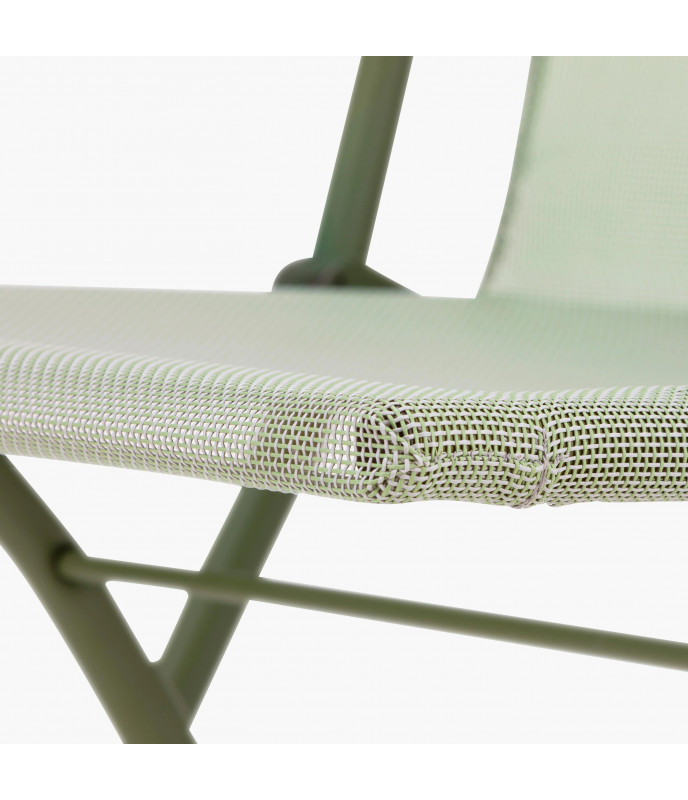 Lafuma sedia Balcony II Colorblock Batyline® Iso Moss