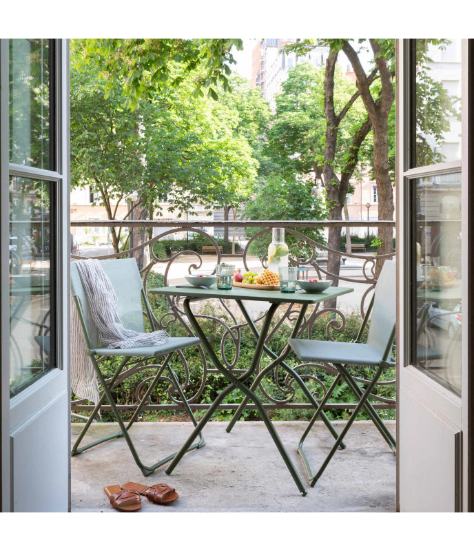 Lafuma sedia Balcony II Colorblock Batyline® Iso Moss