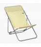 Lafuma deck chair Maxi Transat Batyline® Iso Etamine