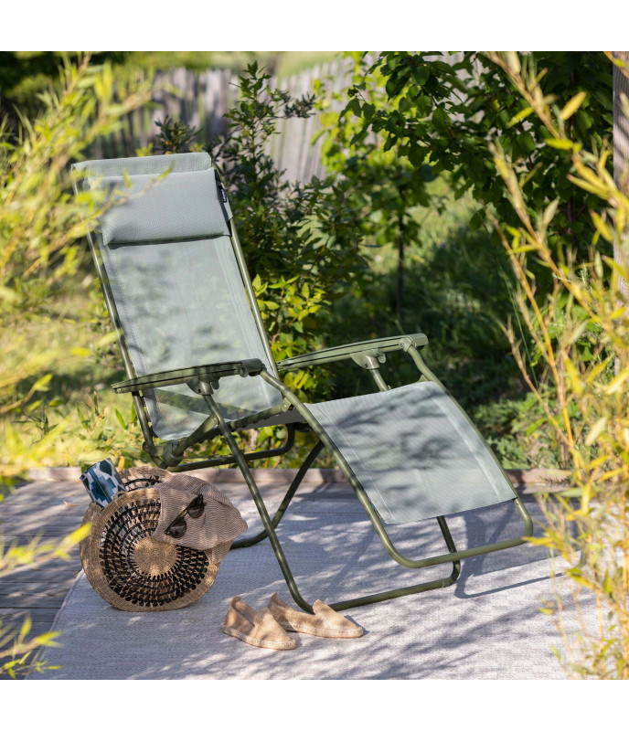 Lafuma sdraio-poltrona relax R Clip Batyline® Iso Moss