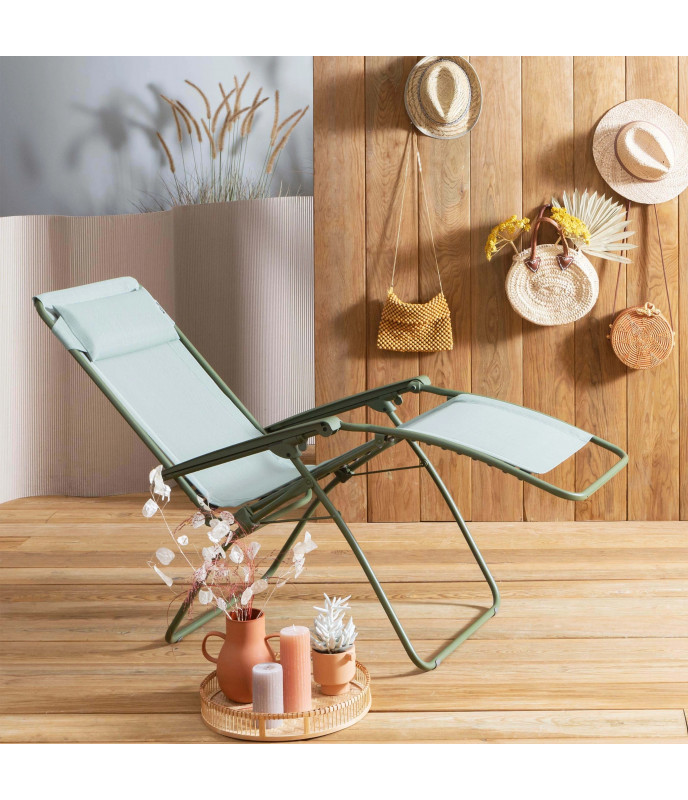 Lafuma sdraio-poltrona relax R Clip Batyline® Iso Moss
