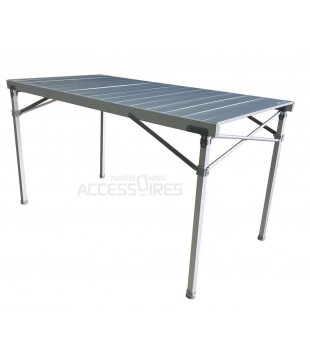 Flex Alu table for 4 people