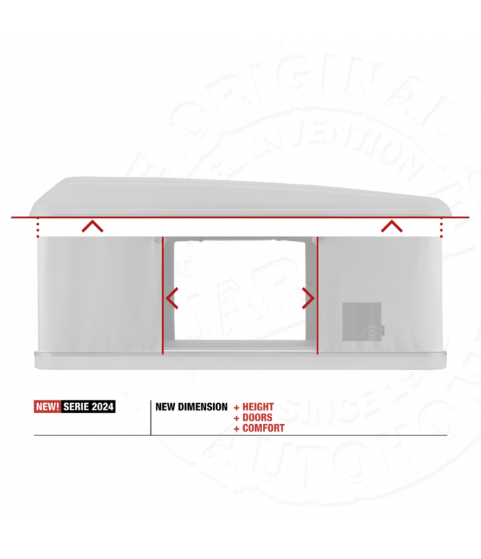 Autohome Roof Tent Maggiolina Airlander Plus Large