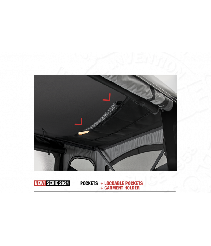 Autohome Tenda da tetto Maggiolina Airlander Plus Medium Black Storm 2025