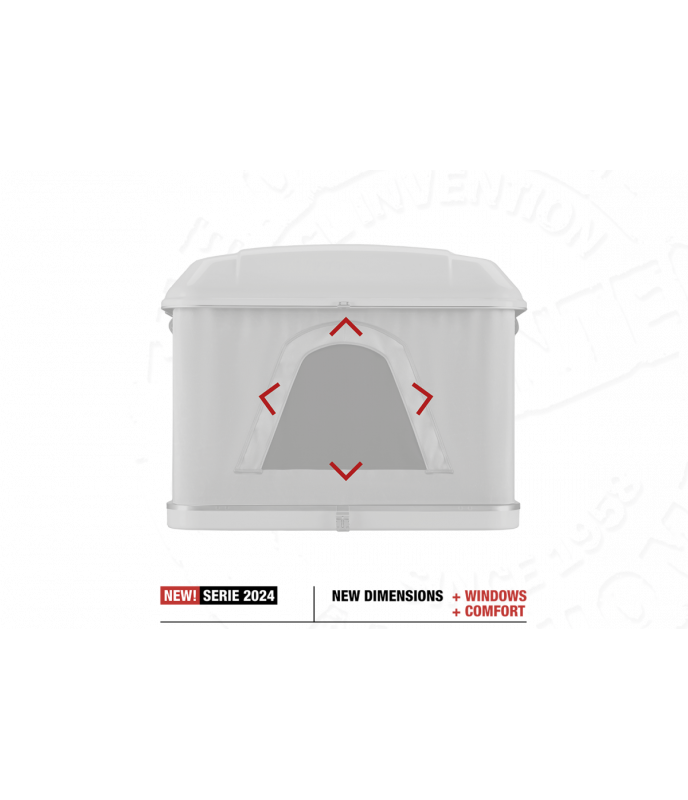 Autohome Roof tent Maggiolina Airlander Plus Medium Black Storm