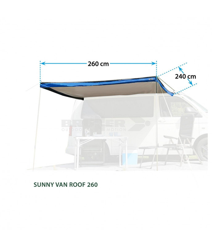 Brunner Tendalino Sunny Van Roof 260