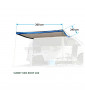 Brunner Sunny Van Roof 260 awning