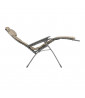 Lafuma Futura Becomfort padded relaxation armchair/deckchair - Moka Beige