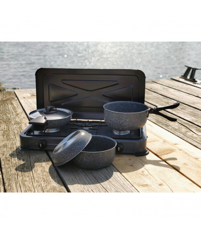 Incasa set of aluminum pots/pots