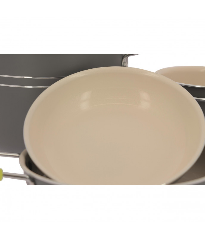 Incasa Set pentole/popote da cucina EasyCook 8 pezzi