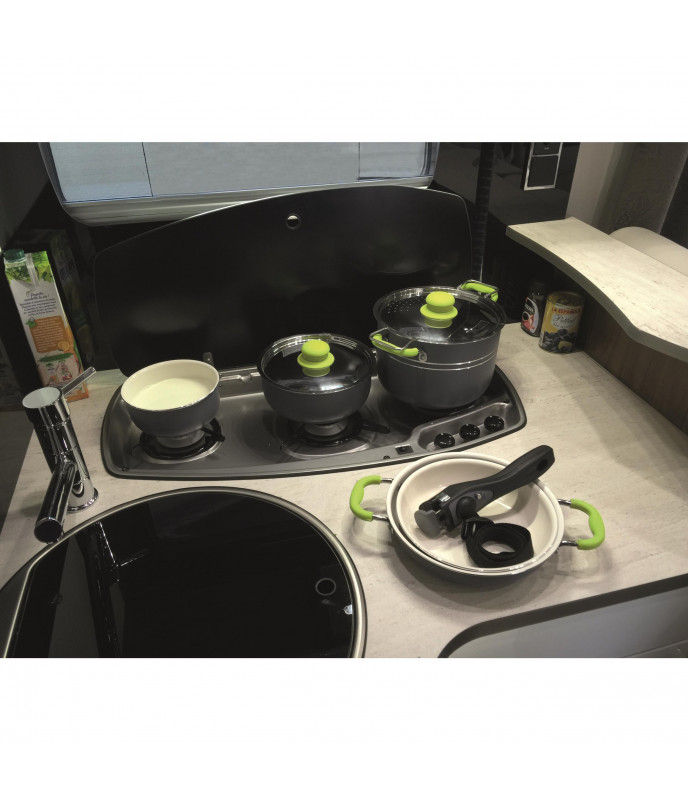 Incasa EasyCook 8-piece kitchen pan/pot set