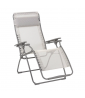 Lafuma Relax zero gravity armchair Futura Batyline® Iso Beige Seigle