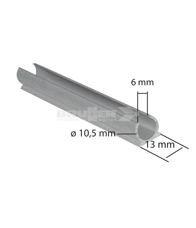 Brunner profilo collegamento tendalini Alu Rail