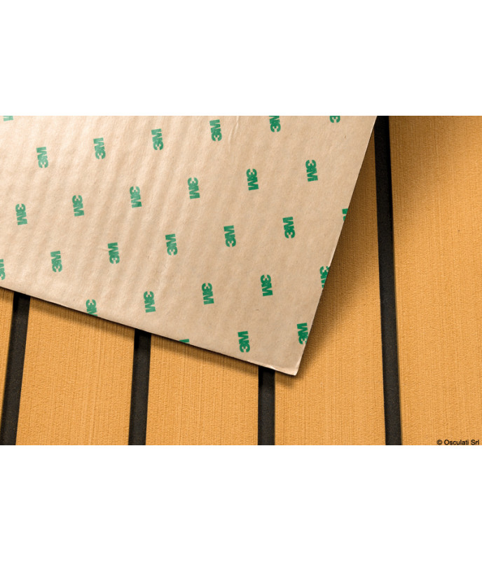 Osculati Teak Covering in EVA Self-adhesive Wood Colour 2400x1200x6 mm