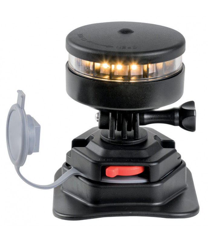 Osculati 360° white port navigation light bayonet fitting