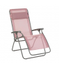 Lafuma deckchair - Zero gravity Relax armchair RClip Batyline® Iso Cerisier Pink