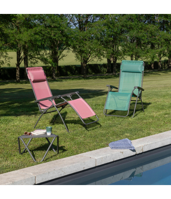 Lafuma sdraio - Poltrona Relax gravità zero RClip Batyline® Iso Rosa Cerisier