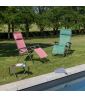 Lafuma sdraio - Poltrona Relax gravità zero RClip Batyline® Iso Rosa Cerisier