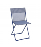 Lafuma Sedia pieghevole ultra - compatta Balcony Batyline® Iso Blu Indigo-Indigo