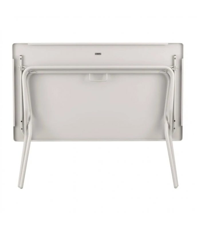 Lafuma Tavolo da giardino pieghevole 120*70*72cm Balcony Acciaio Beige Seigle-Seigle