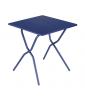 Lafuma Tavolo da giardino pieghevole Balcony Acciaio Blu Indigo
