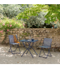 Lafuma Balcony Folding Garden Table Steel Blue Indigo