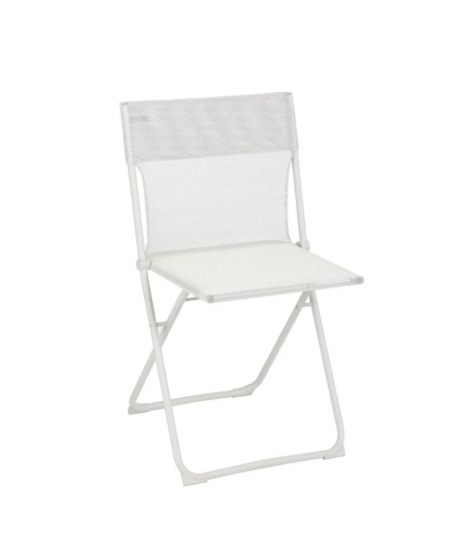 Lafuma set consisting of 1 Balcony 120 table + 4 Balcony II chairs - Beige Seigle