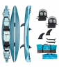 Spinera Kayak High Pressure Inflatable - Molveno 430 - 2 Seats 2025 New Model