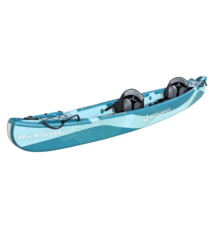 Spinera kayak Gonfiabile ad alta pressione - Molveno 430 - 2 posti 2025 new model
