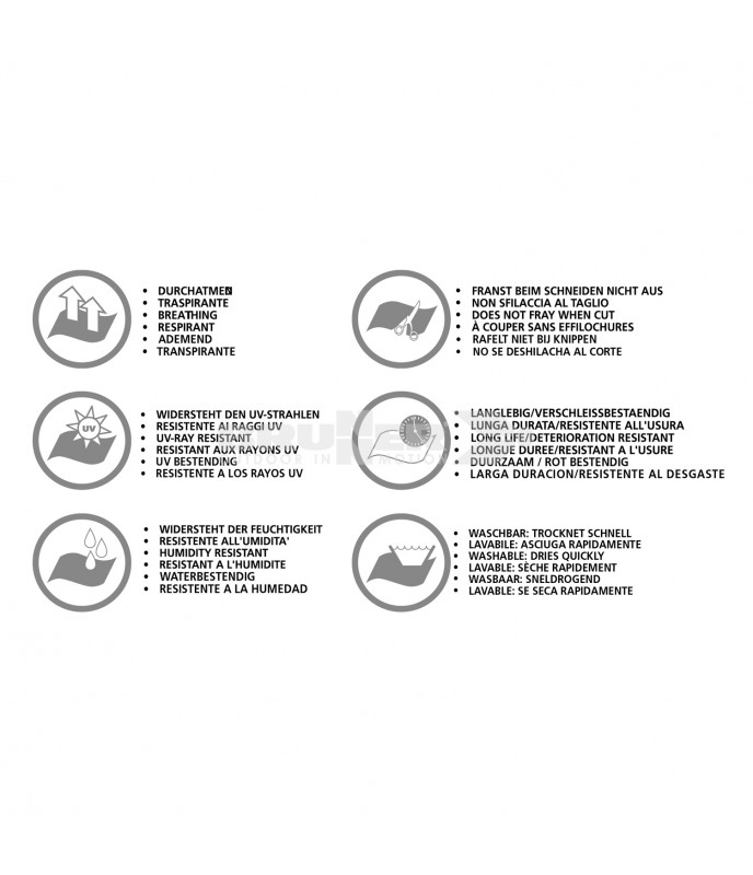 Brunner Kinetic 600 Patio/Tent Mat/Carpet - Blue C59 - with Bag