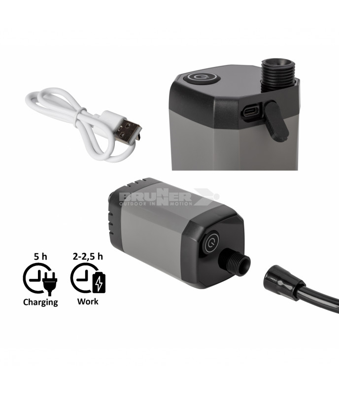 Brunner doccia portatile ricaricabile Riofresco