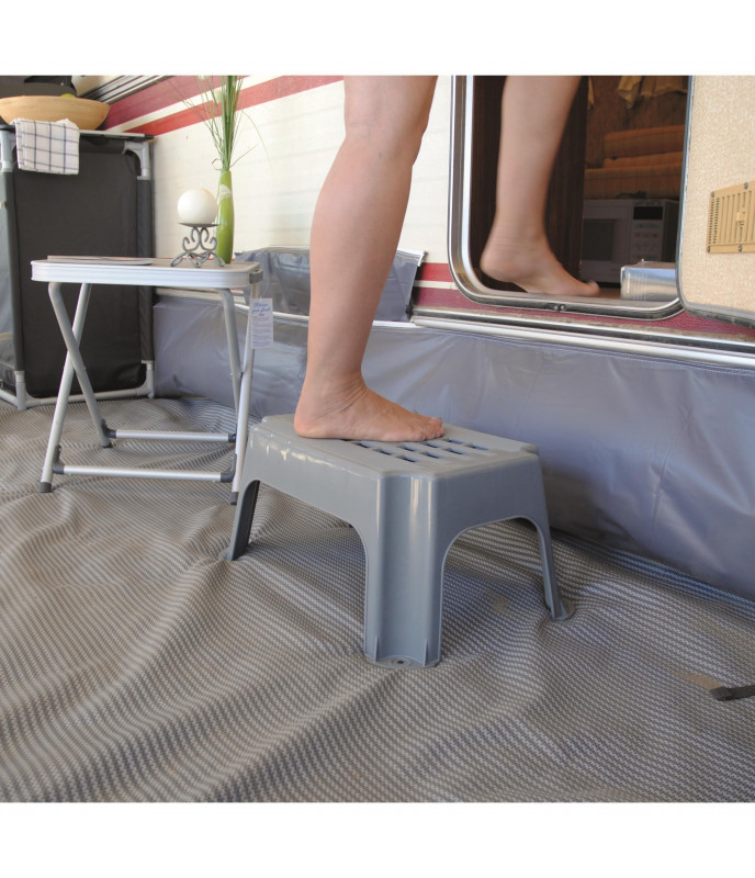 Caravan step riser