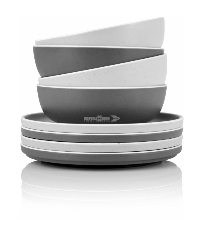 Brunner Set Espresso Inmano Dolomit - 2 pz