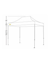 Bertoni Expo 3x4.5 Automatic Folding Gazebo Bertoni Expo 3x4.5 Automatic Folding Gazebo