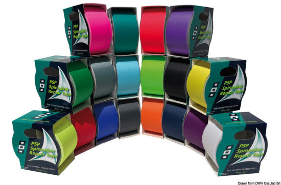 Nastro autoadesivo PSP Stayput in ripstop per riparazioni vela