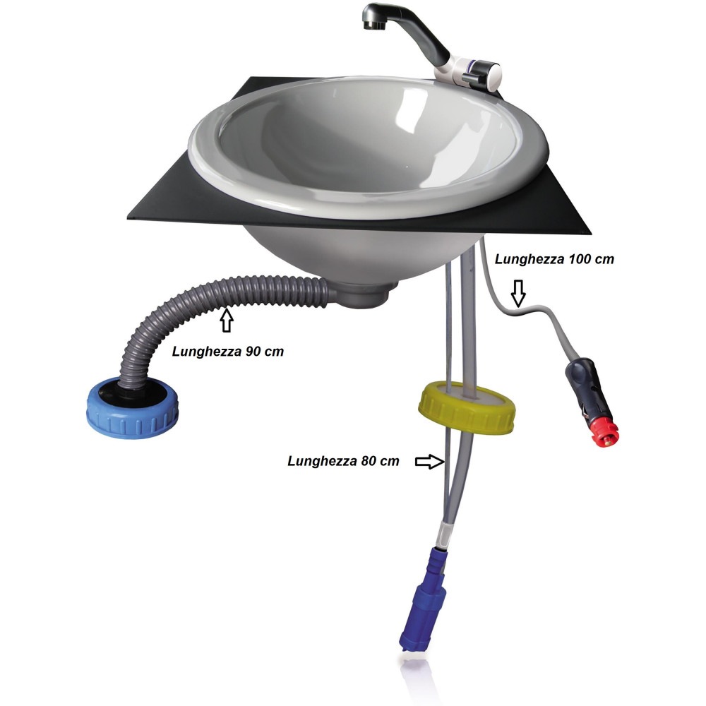 ModuCamp Comet Water Kit with Sink/Faucet/Submersible Pump