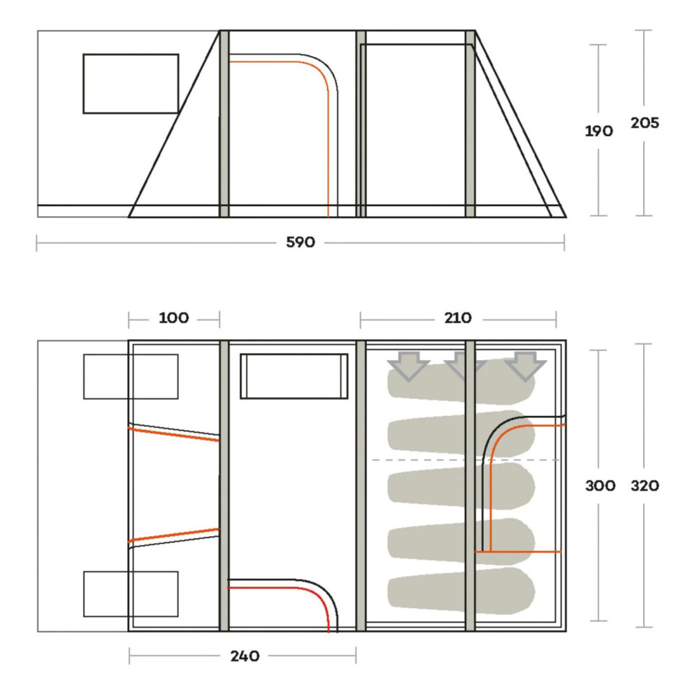 Ferrino Tent Altair 5