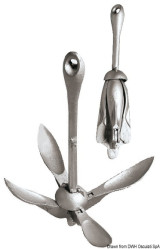 Osculati 8 kg galvanized steel umbrella anchor