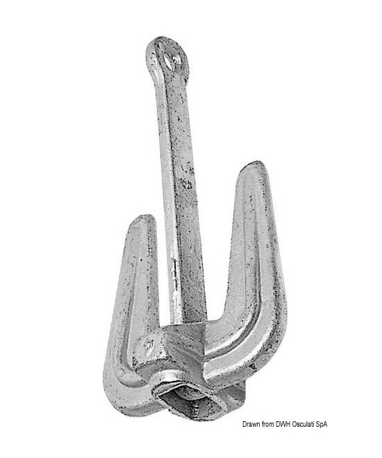 Osculati Hall anchor 6 kg