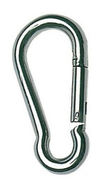 Stainless steel carabiner 10 mm
