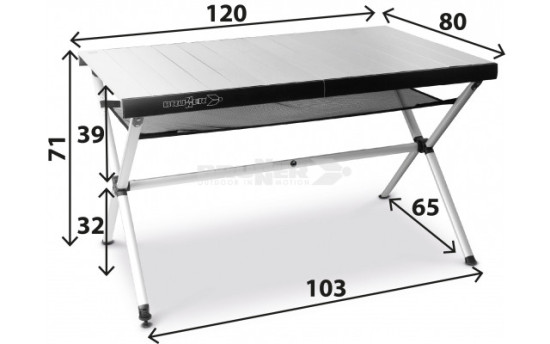 Brunner ACCELERATE COMPACK 120 table